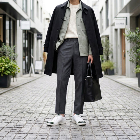 PS-758 WHT/GRNcroco
